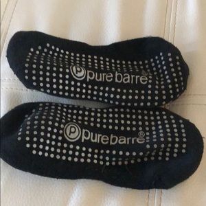 Pure Barre grippy socks